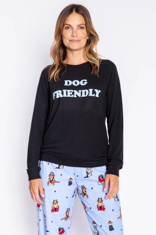 PJ Salvage Lounge Pullover - Dog Friendly sold by Boutique with Grace