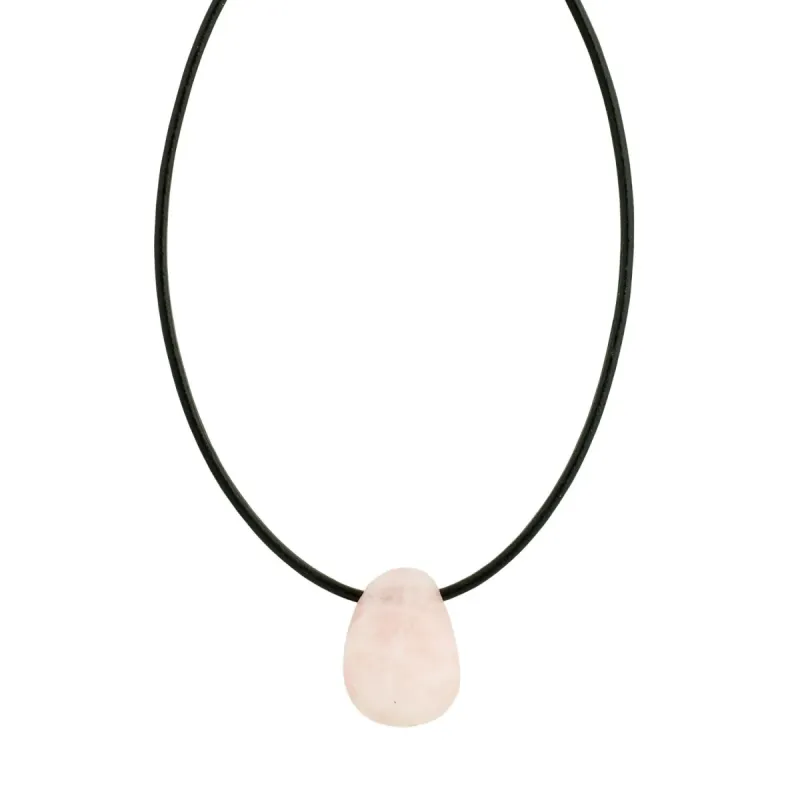 Pilgrim Live Rose Quartz Pendant sold by Boutique with Grace
