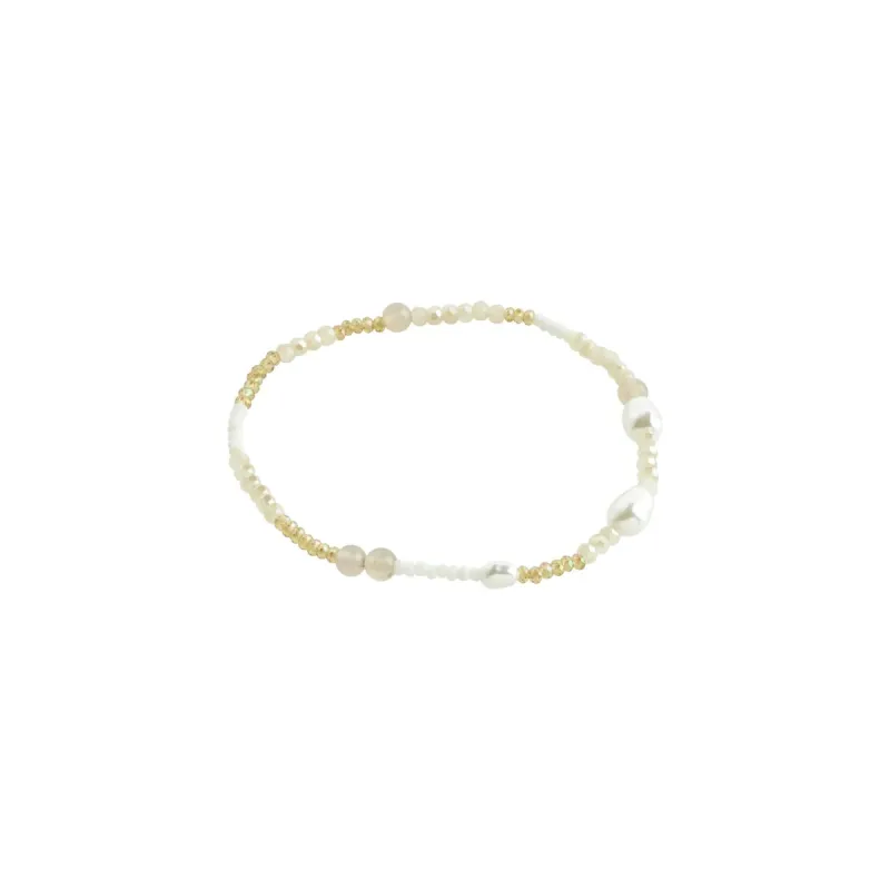 Pilgrim Indiana Bracelet - White sold by Boutique with Grace