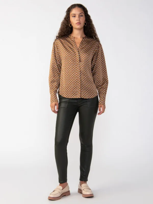 Sanctuary Relaxed Modern Blouse - Spice sold by Boutique with Grace