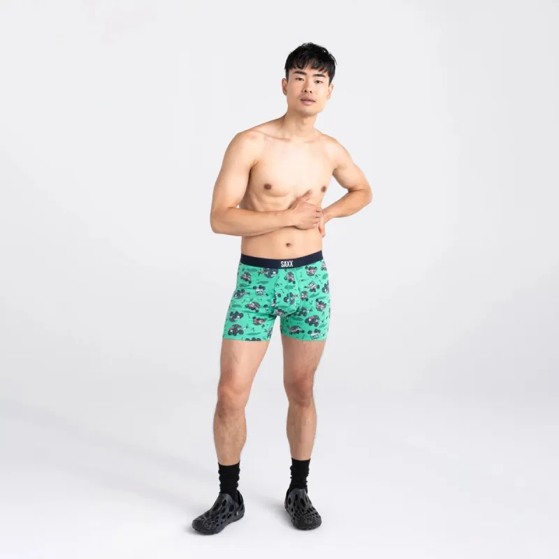 Saxx Ultra Super Soft Boxer Brief Fly - Off Course Carts Green sold by Boutique with Grace