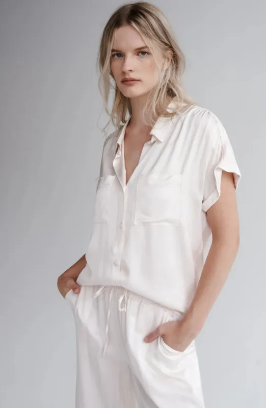 Melissa Nepton Illa Top - Cream made by Boutique with Grace