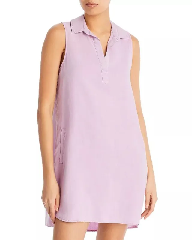 Bella Dahl A-Line Dress - Orchid Blush sold by Boutique with Grace