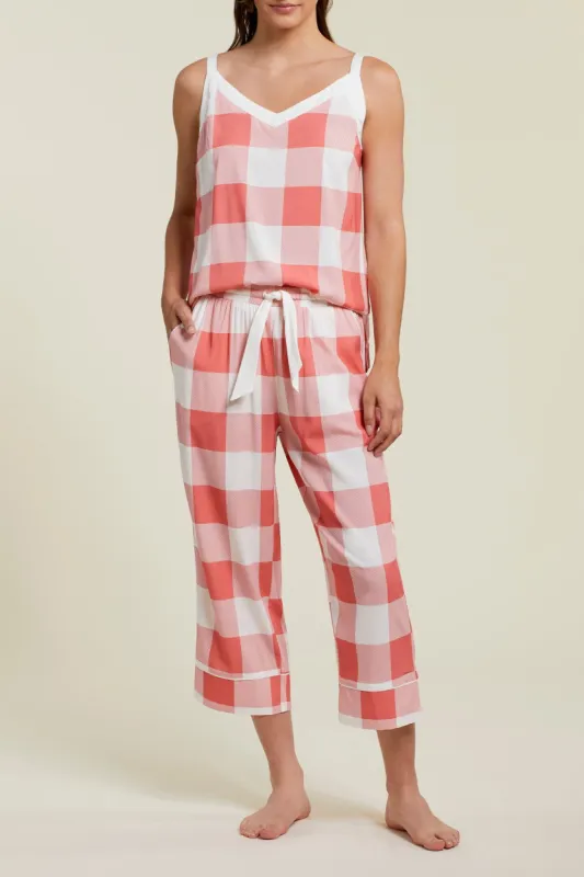 Tribal Rhea PJ Set - Grapefruit sold by Boutique with Grace