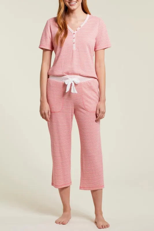 Tribal April PJ Set - Grapefruit sold by Boutique with Grace