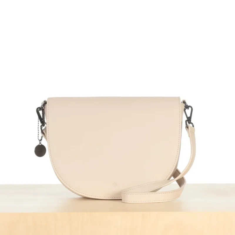 Ela Mini Saddle Bag - Dove sold by Boutique with Grace