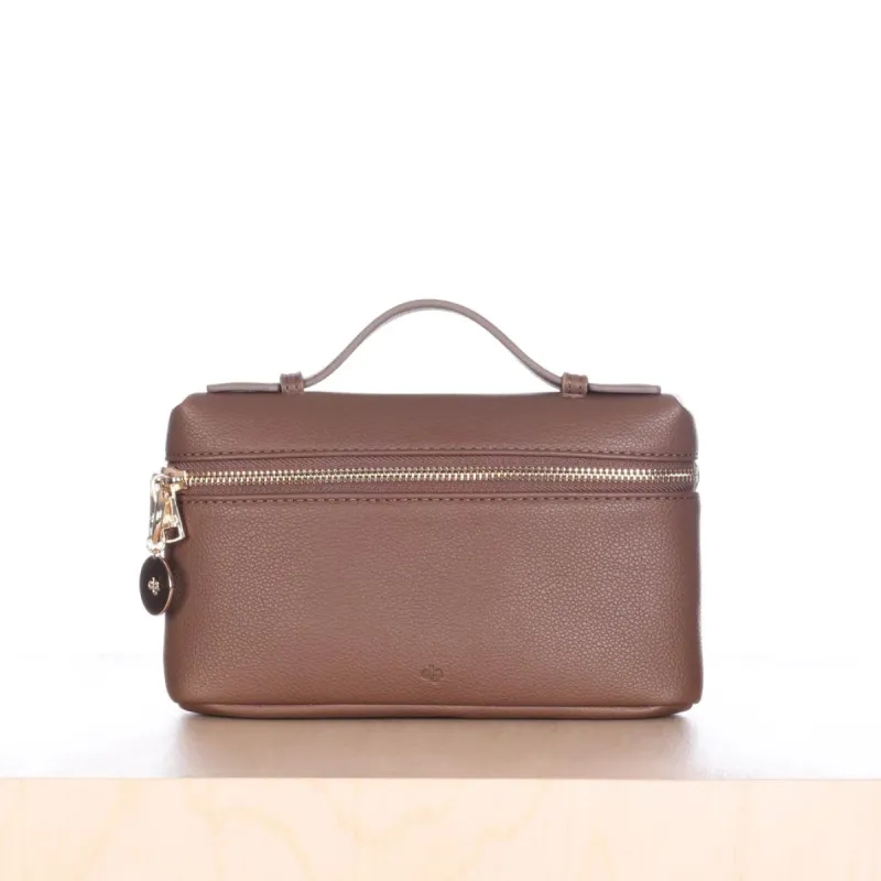 Ela Mini Case Clutch - Hazelnut sold by Boutique with Grace