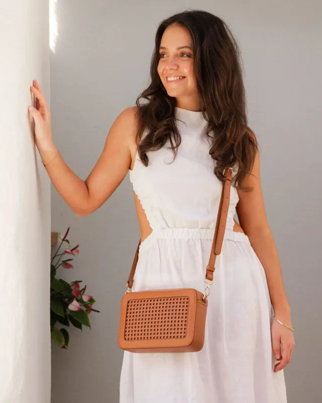 Louenhide Giselle Crossbody Bag - Tan sold by Boutique with Grace