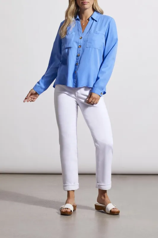 Tribal Jana Blouse - Blue Star sold by Boutique with Grace