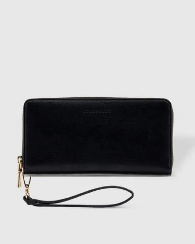 Louenhide Isla Wallet - Lizard Black sold by Boutique with Grace