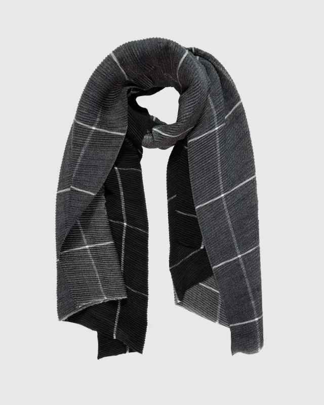 Louenhide Priya Scarf - Charcoal sold by Boutique with Grace