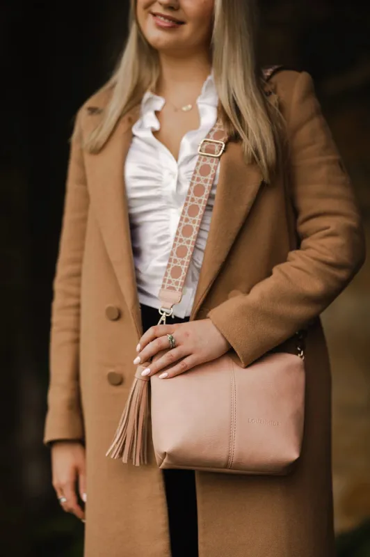 Louenhide Kasey Ezra Crossbody Bag - Blush sold by Boutique with Grace