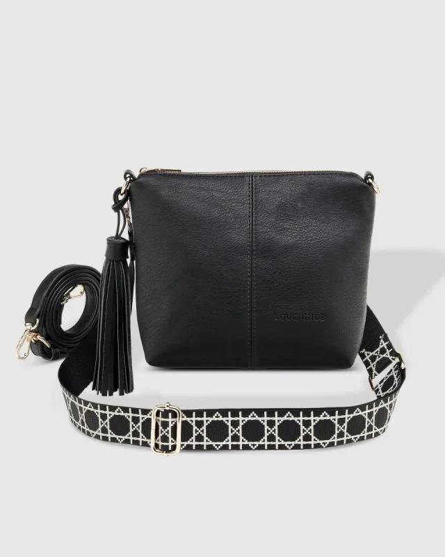 Louenhide Kasey Ezra Crossbody Bag - Black sold by Boutique with Grace