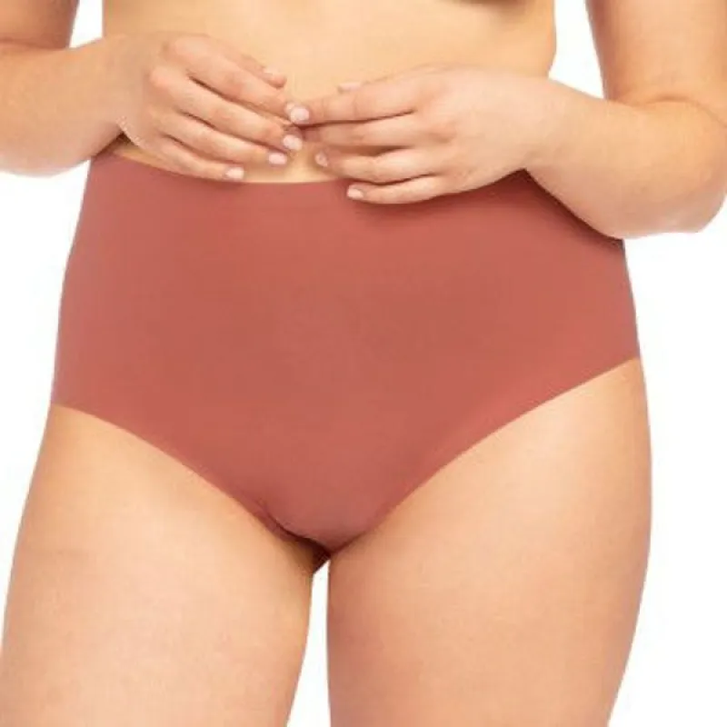 Chantelle Soft Stretch Full Panty - Terracotta sold by Boutique with Grace