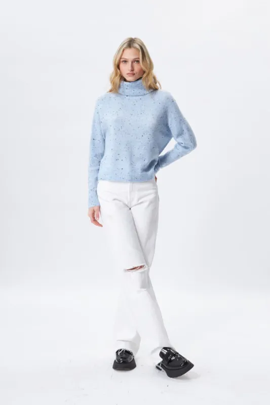 John & Jenn Emmett Sweater - Clear Sky sold by Boutique with Grace