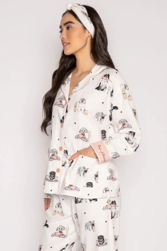 PJ Salvage Flannels - Ivory sold by Boutique with Grace