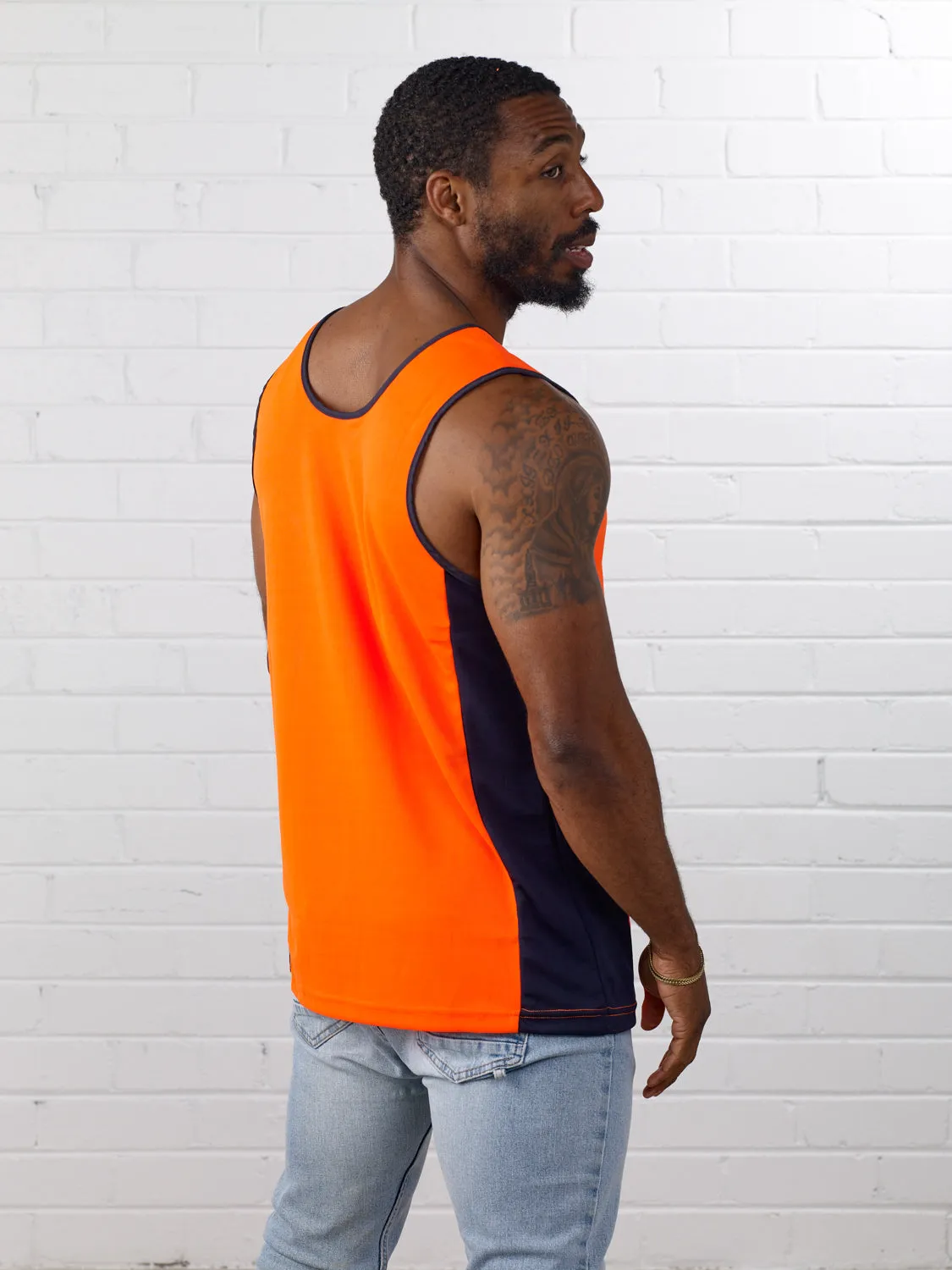 Hi Vis Workwear Singlet sold by Brahma product image thumbnail 5