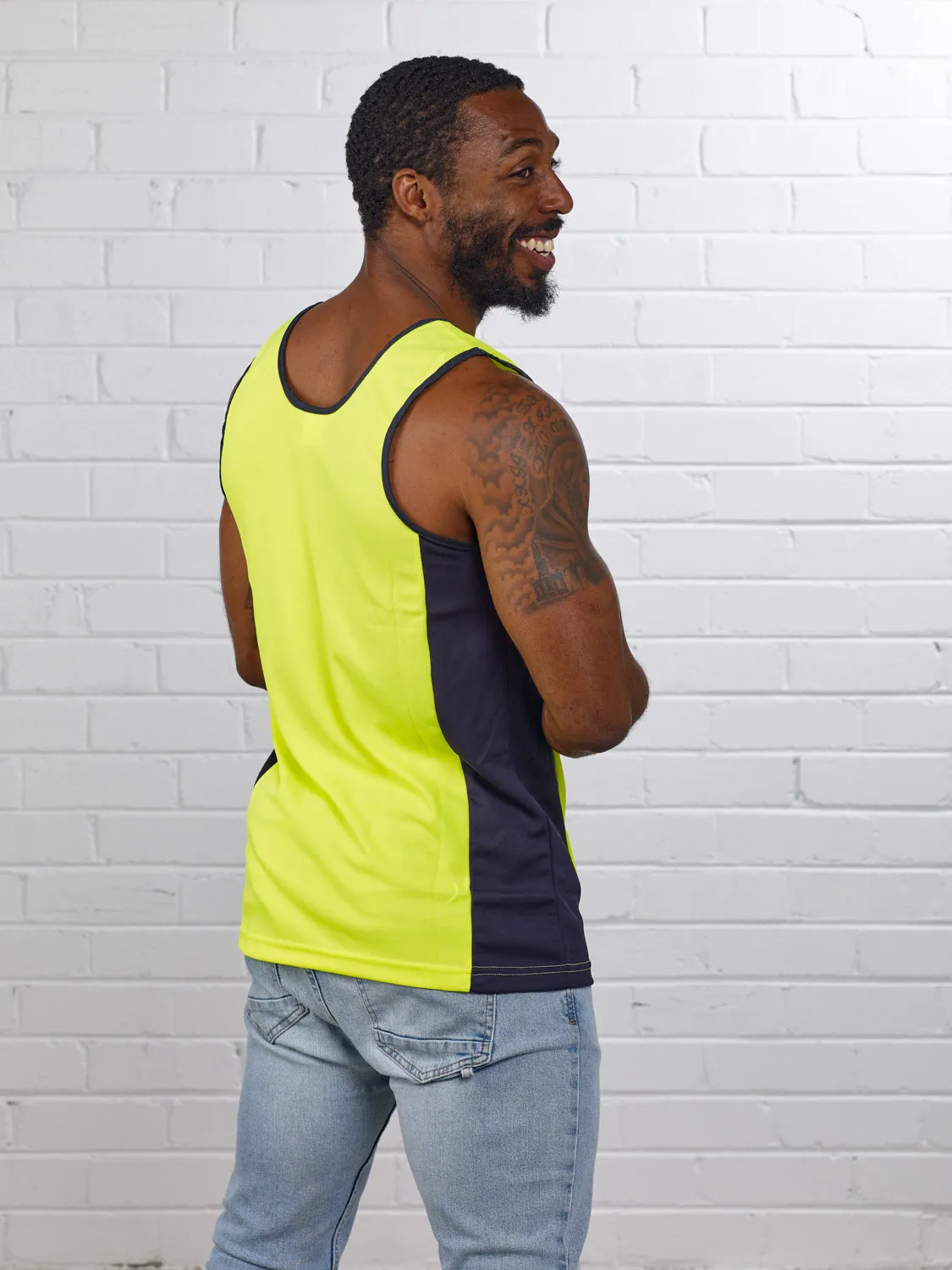 Hi Vis Workwear Singlet sold by Brahma product image thumbnail 3