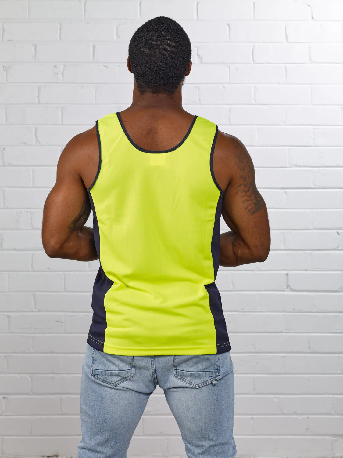 Hi Vis Workwear Singlet sold by Brahma product image thumbnail 4