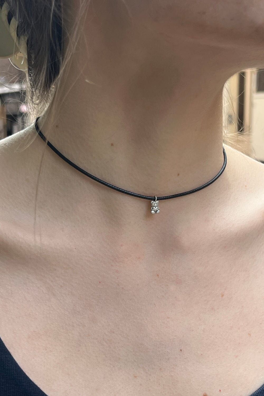 Teddy Bear Rope Choker sold by Brandy Melville product image thumbnail 3