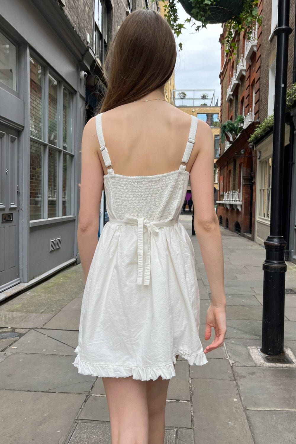 Tianna Raw Hem Dress sold by Brandy Melville product image thumbnail 4