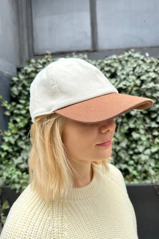 Katherine Corduroy Cap sold by Brandy Melville