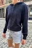 Ayla Cable Knit Hoodie sold by Brandy Melville