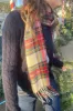 Plaid Tassel Scarf sold by Brandy Melville