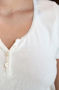 Zelly Scallop Lace Top sold by Brandy Melville