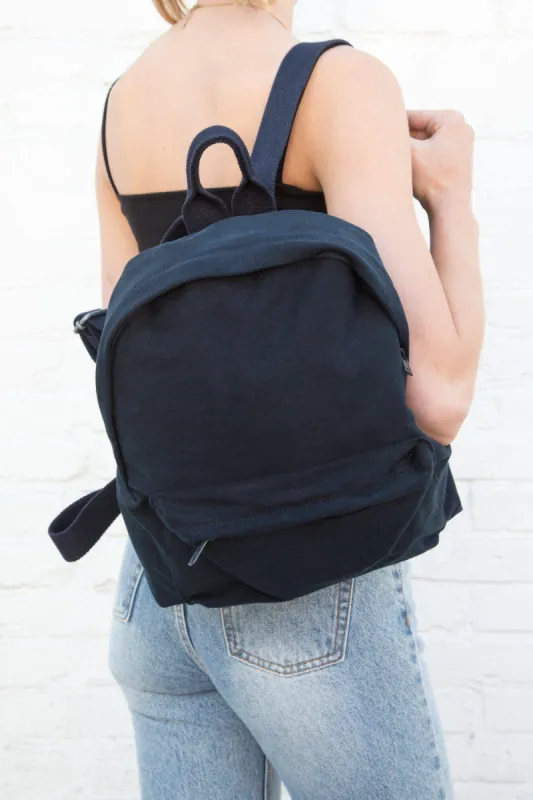 Navy Blue Backpack sold by Brandy Melville