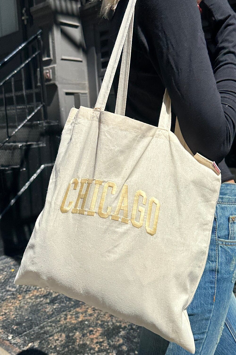 Chicago Tote Bag sold by Brandy Melville product image thumbnail 3