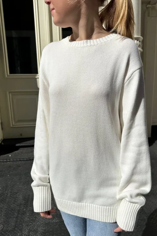 Brianna Cotton Sweater sold by Brandy Melville