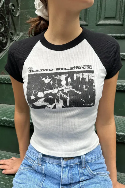 Bella Radio Silence Top sold by Brandy Melville