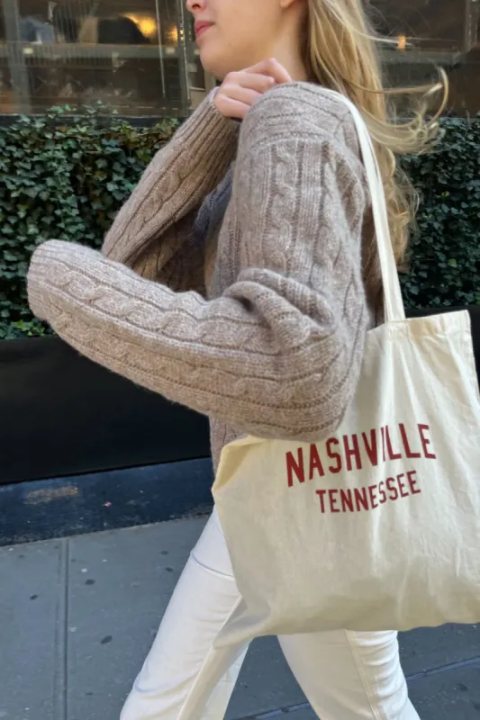 Nashville Tennessee Tote Bag sold by Brandy Melville