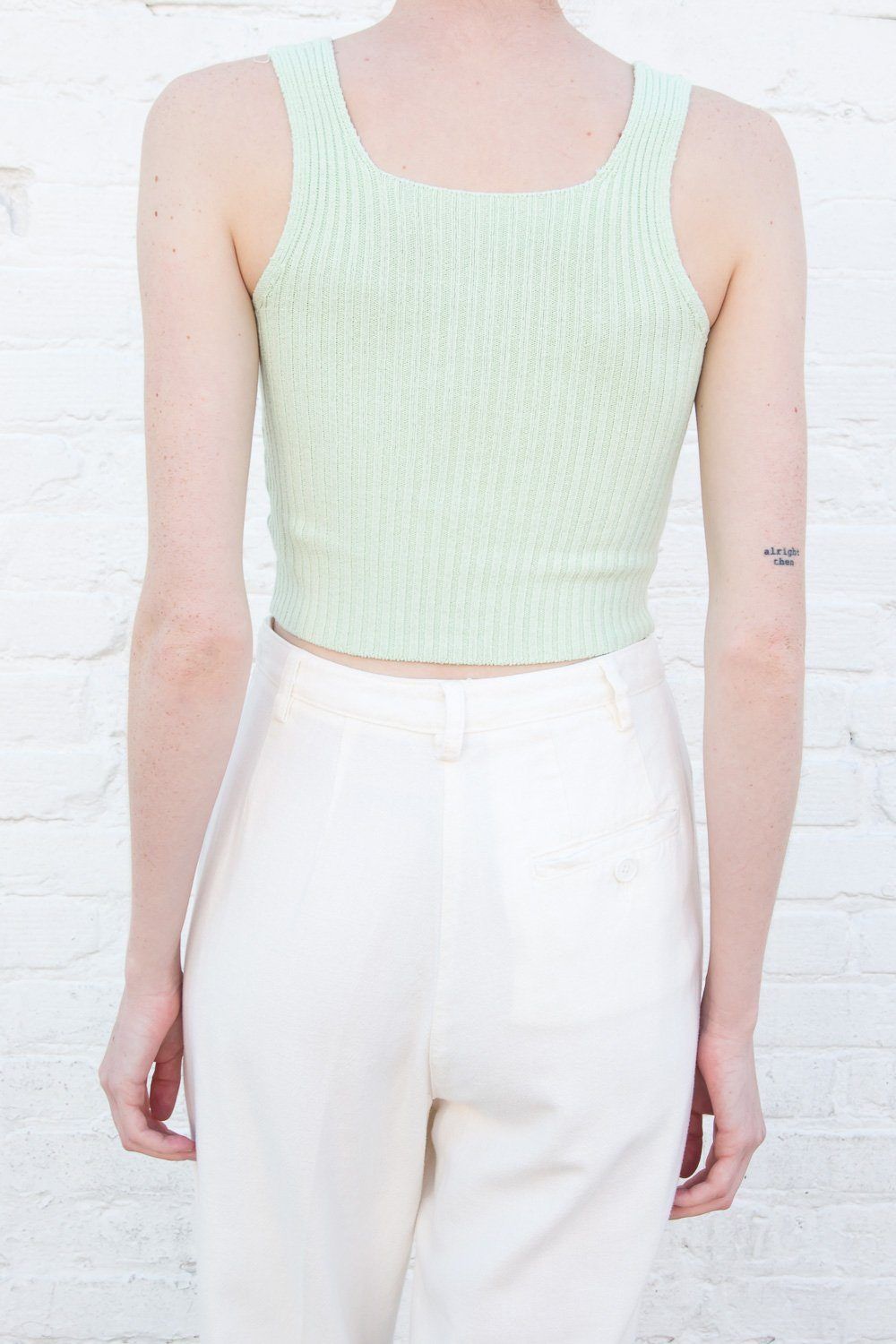 Rina Cropped Tank sold by Brandy Melville product image thumbnail 7