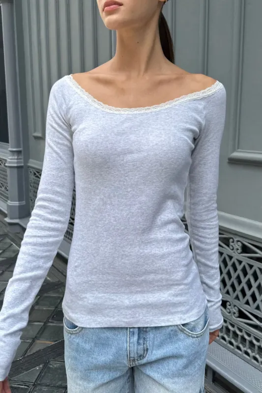Larissa Long Sleeve Top sold by Brandy Melville