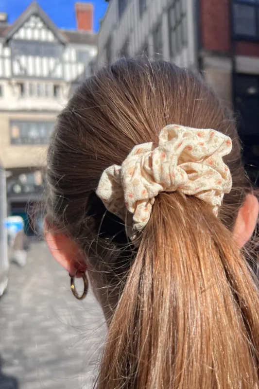 Floral Scrunchie sold by Brandy Melville