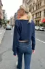 Estelle Cotton Top sold by Brandy Melville