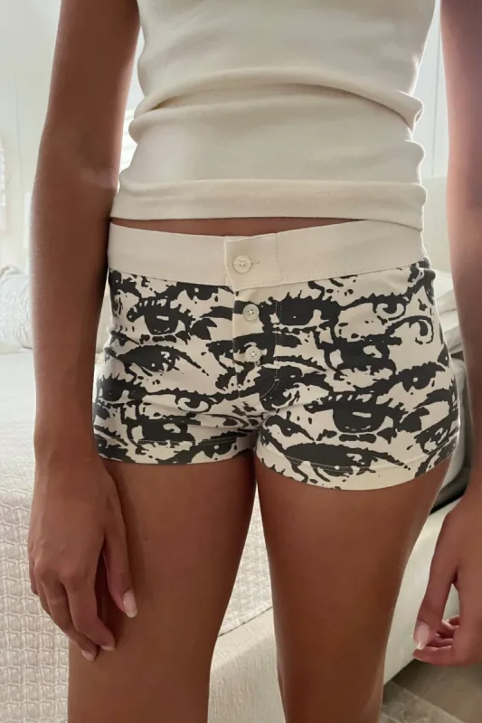 Boy Short Eyes Underwear sold by Brandy Melville