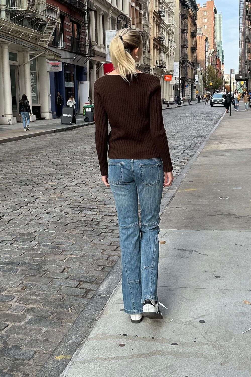 Grace Wool V-Neck Sweater sold by Brandy Melville product image thumbnail 4