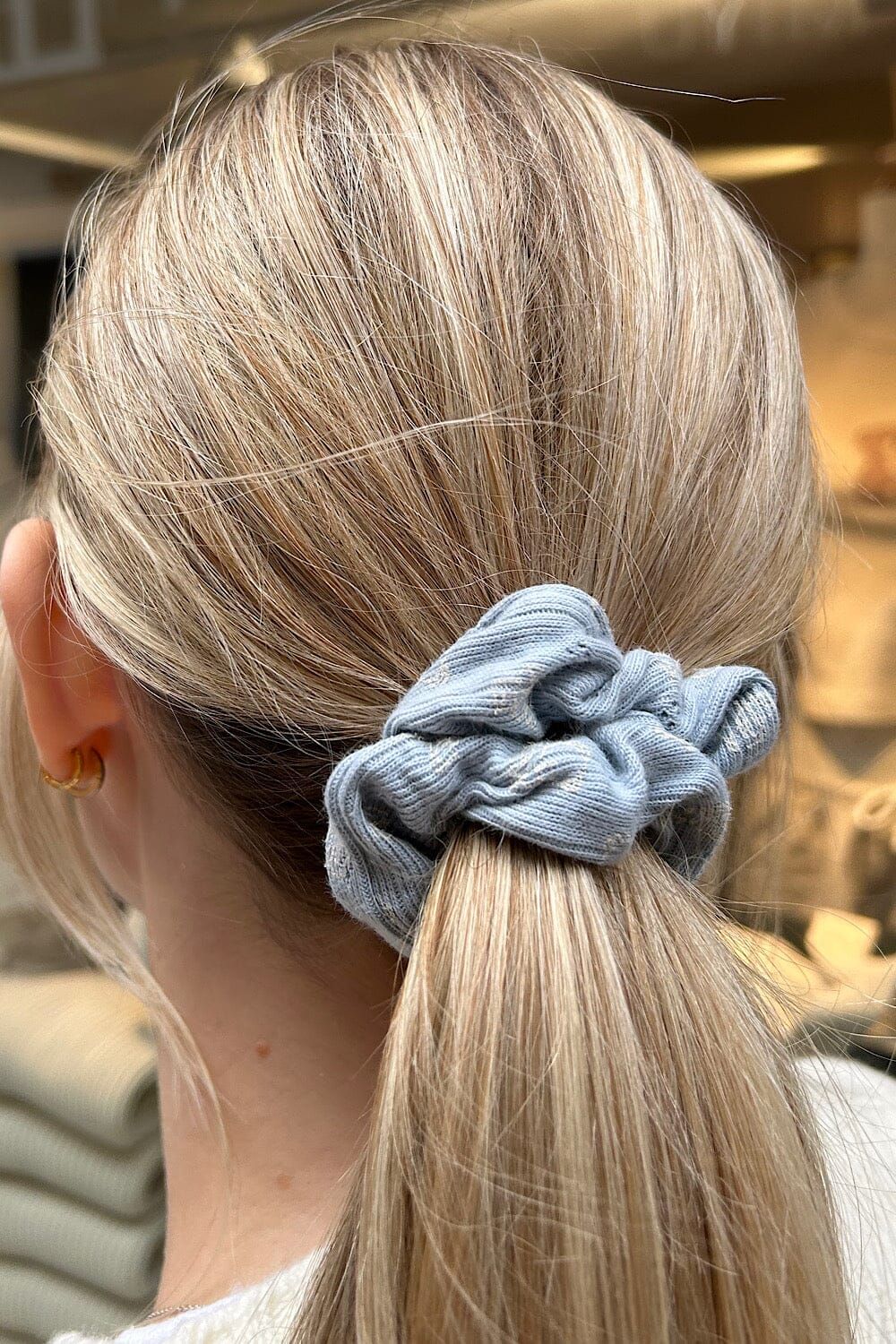 Teddy Bear Scrunchie sold by Brandy Melville product image thumbnail 2