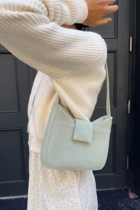 Light Sage Purse sold by Brandy Melville