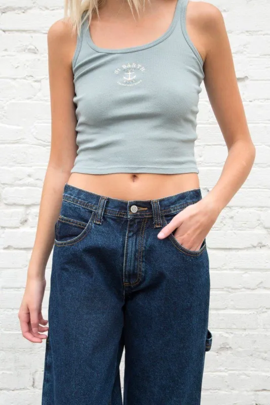 Beyonca St. Barth Sail Club Tank sold by Brandy Melville