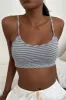 Lainey Striped Bra Top sold by Brandy Melville