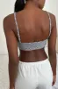 Lainey Striped Bra Top sold by Brandy Melville