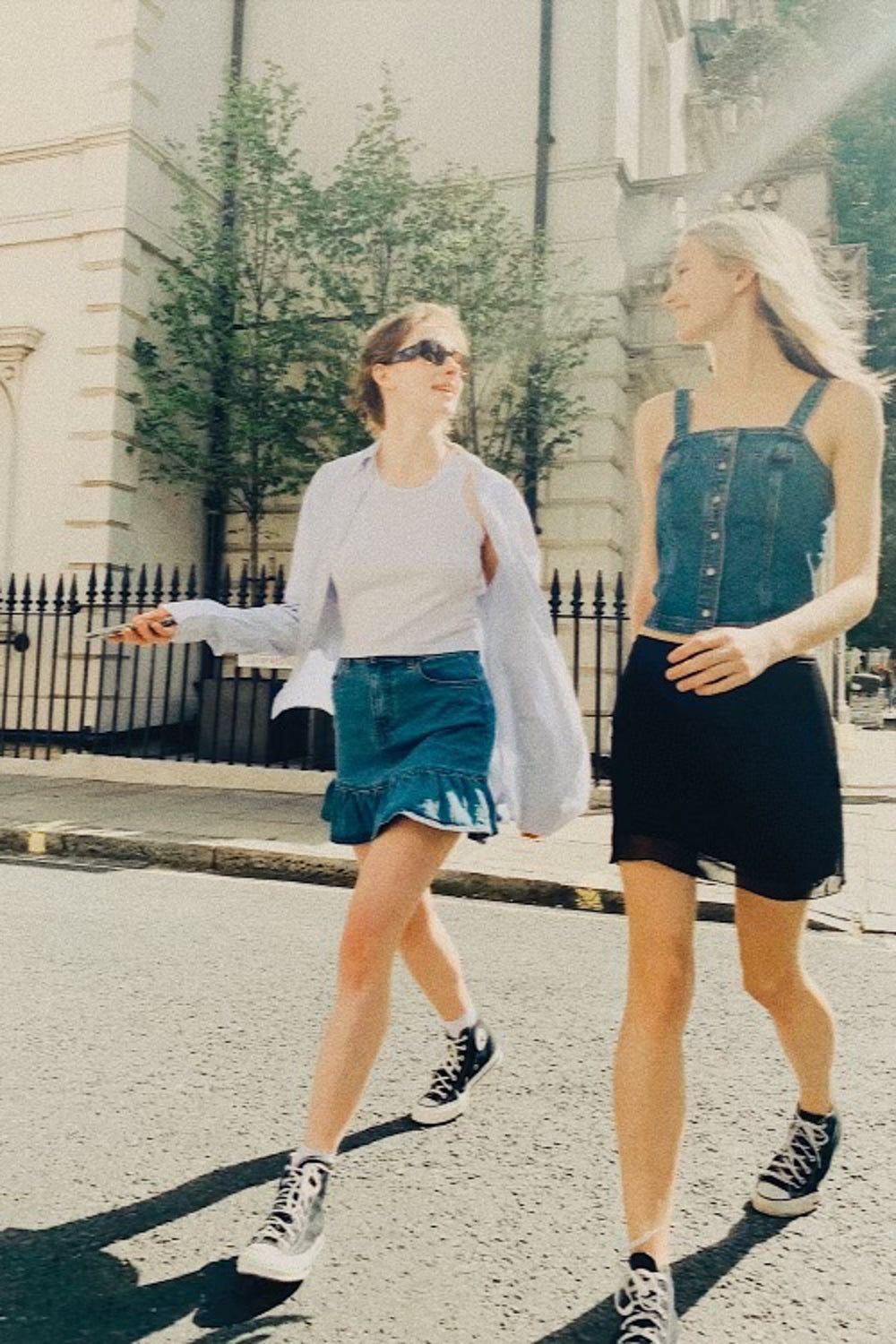 Aria Denim Tank sold by Brandy Melville product image thumbnail 2