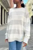 Brianna Cotton Thick Stripe Sweater sold by Brandy Melville