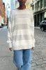 Brianna Cotton Thick Stripe Sweater sold by Brandy Melville