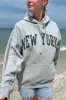 Christy New York Hoodie sold by Brandy Melville