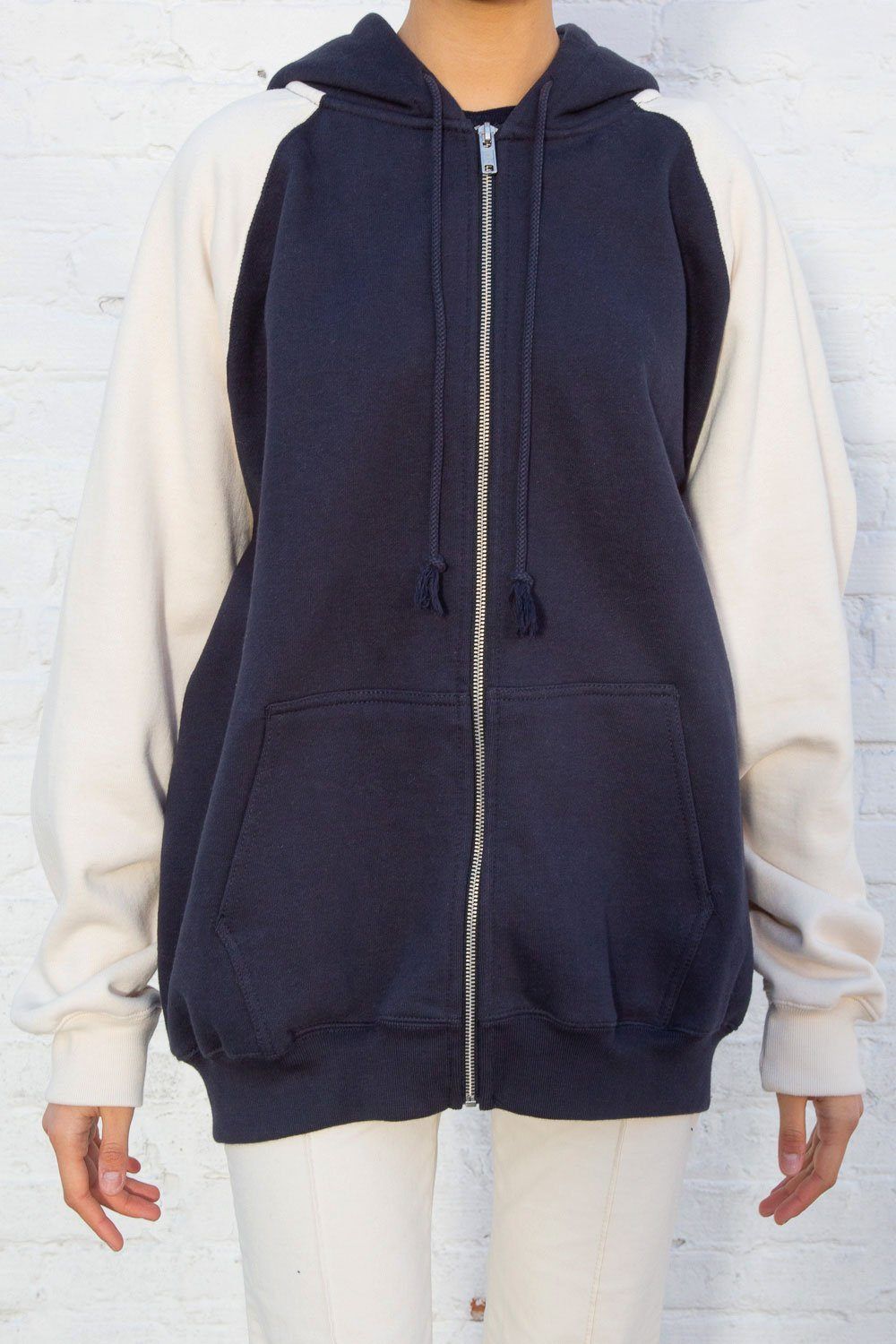 Christy Color Block Hoodie sold by Brandy Melville product image thumbnail 5